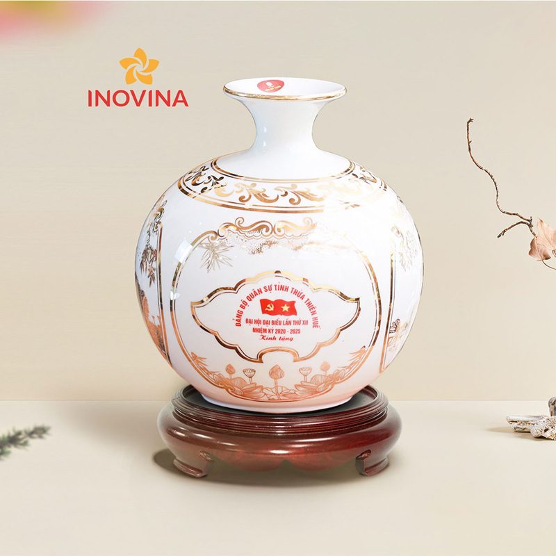 Quà tặng gốm sứ in logo