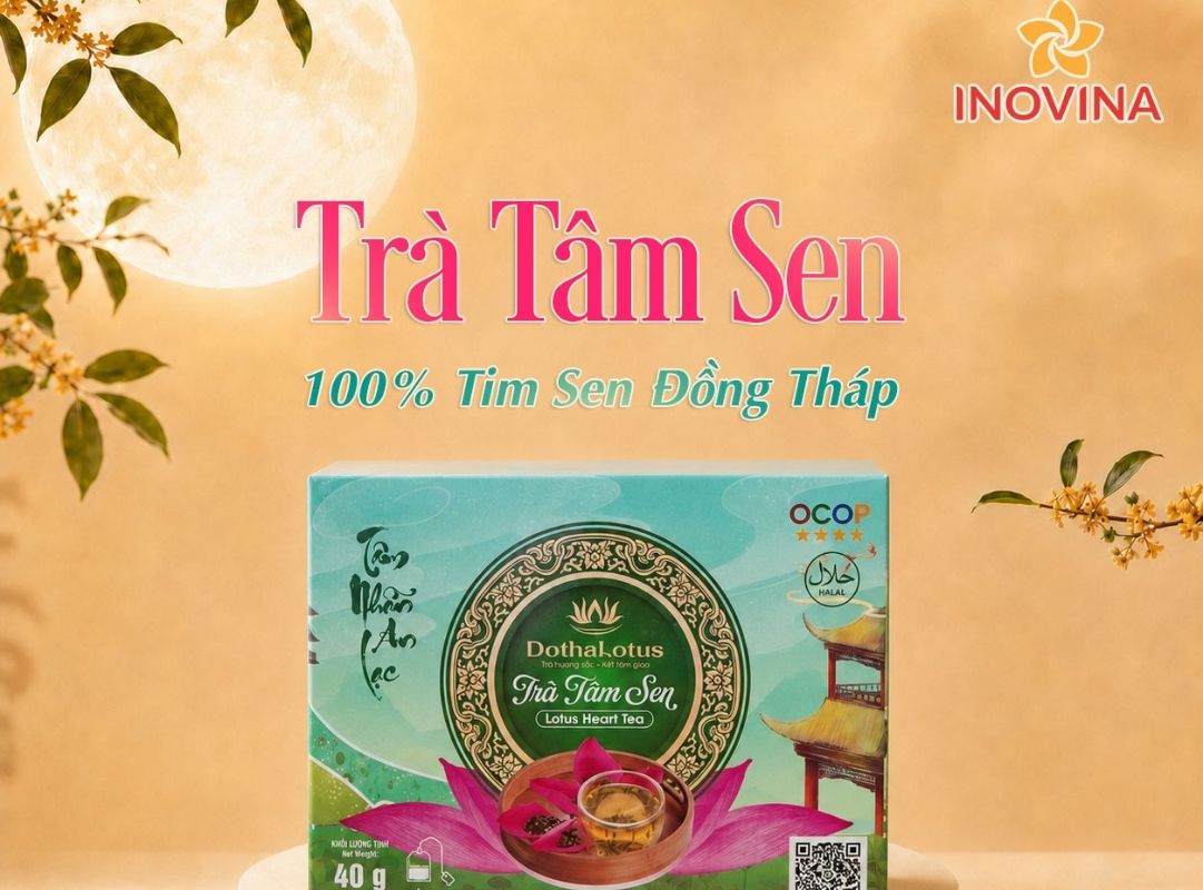 Hương trà Tâm Sen thanh nhã gửi gắm lời chúc bình an vào đêm Trung Thu