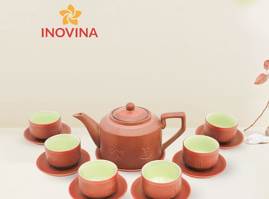 Mẫu bộ trà quà tặng in logo nổi bật thương hiệu