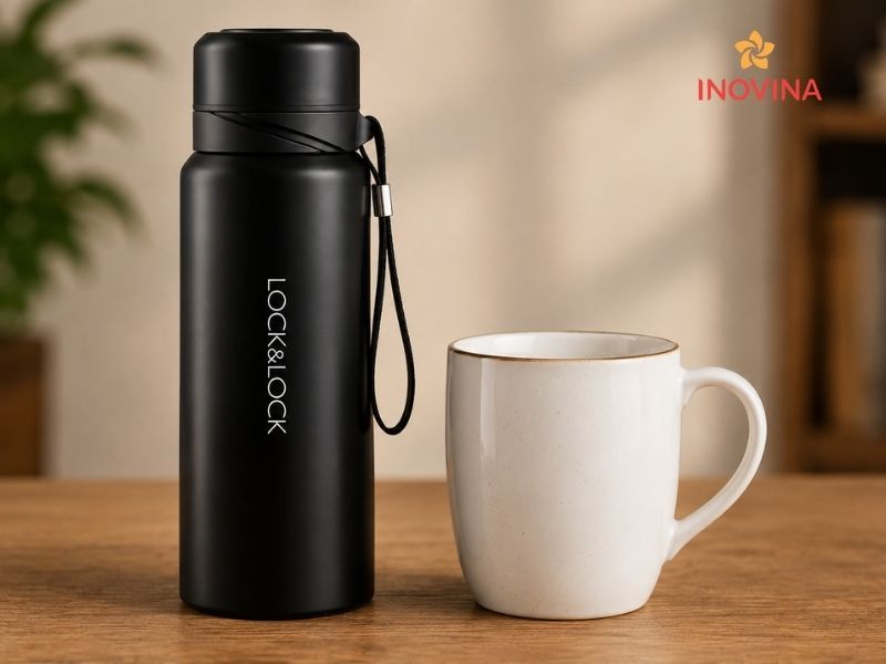 Xưởng sản xuất quà tặng theo yêu cầu giá tốt, chất lượng ình giữ nhiệt thiết kế riêng bền đẹp, quảng bá thương hiệu hiệu quả