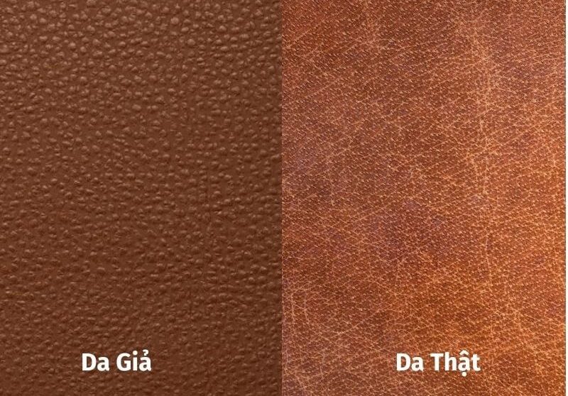 Hướng dẫn 7 cách phân biệt túi da thật và giả nhanh, đơn giản Chạm nhẹ bề mặt để cảm nhận độ mềm của da