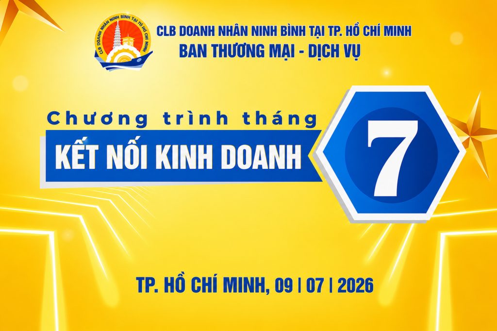 Chương Trình Kết Nối Kinh Doanh CLB Doanh Nhân Ninh Bình TP.HCM