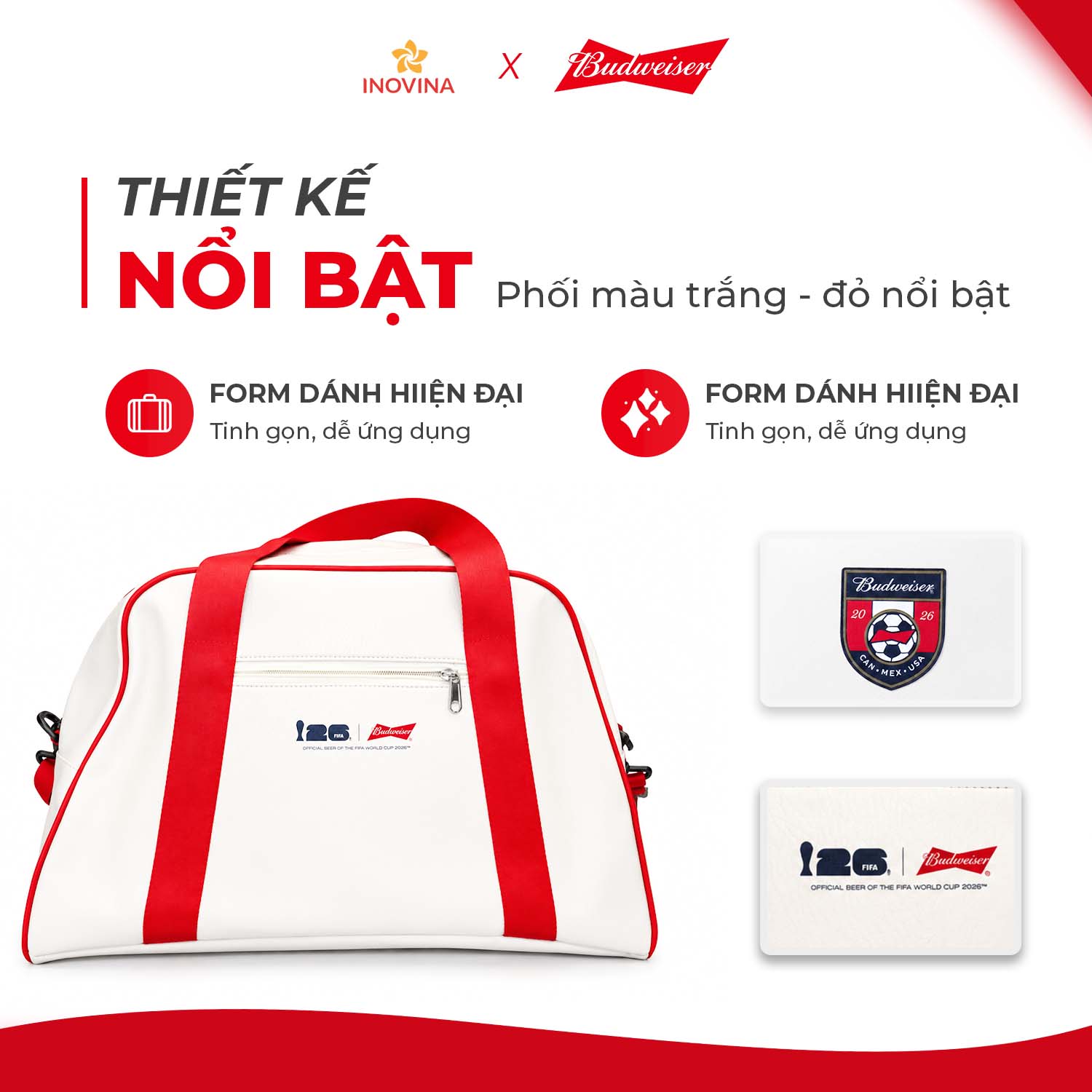 Dự Án Thiết Kế & Sản Xuất Balo Quà Tặng Cao Cấp Cho Budweiser Điểm Nổi Bật Của Mẫu Balo Quà Tặng Cao Cấp