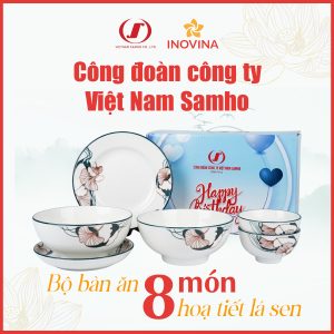 Dự Án Bộ Bàn Ăn 8 Món