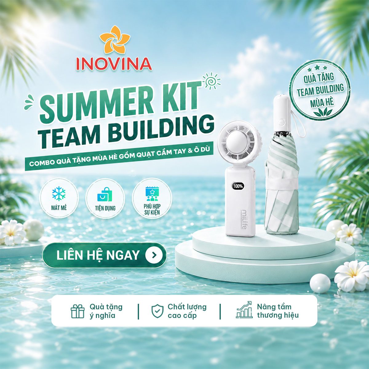 Concept Quà Tặng Khách Hàng Mùa Hè – Kết Nối Cho Doanh Nghiệp Khi Món Quà Không Chỉ Để Trao Tặng
