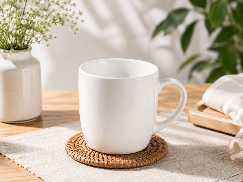 Top 10+ mẫu ly sứ trắng in logo được doanh nghiệp lựa chọn hiện nay Ly sứ Bát Tràng in logo bền đẹp chuẩn chất lượng