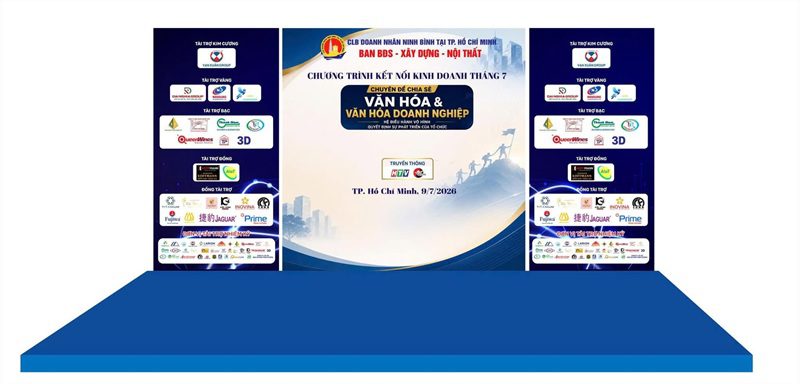 CLB Doanh nhân Ninh Bình tại TPHCM tổ chức Chương trình kết nối kinh doanh ngày 09/07/2026 Sự kiện CLB Doanh nhân Ninh Bình tại TP.HCM