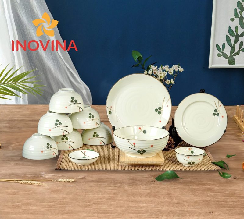 100+ mẫu bộ đồ ăn gốm sứ đẹp cho gia đình và nhà hàng khách sạn Bộ bàn ăn gốm sứ với đa dạng kiểu dáng