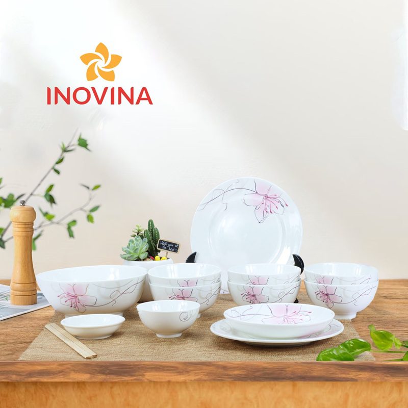 Top 5 xu hướng bát đĩa nhà hàng đẹp được ưa chuộng nhất 2026 Bộ bát đĩa nhà hàng đẹp hoa