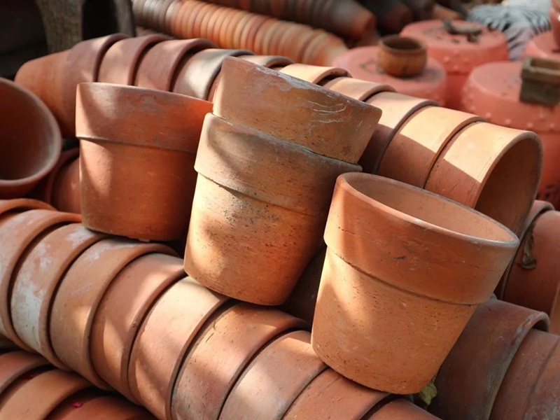 Chậu đất nung đất đỏ