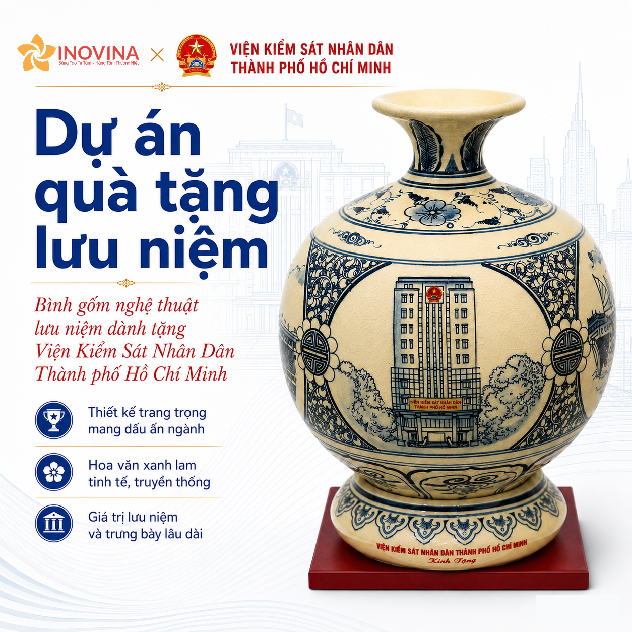 Dự Án Quà Tặng Mang Dấu Ấn Riêng Của Viện Kiểm Sát Nhân Dân TP.HCM