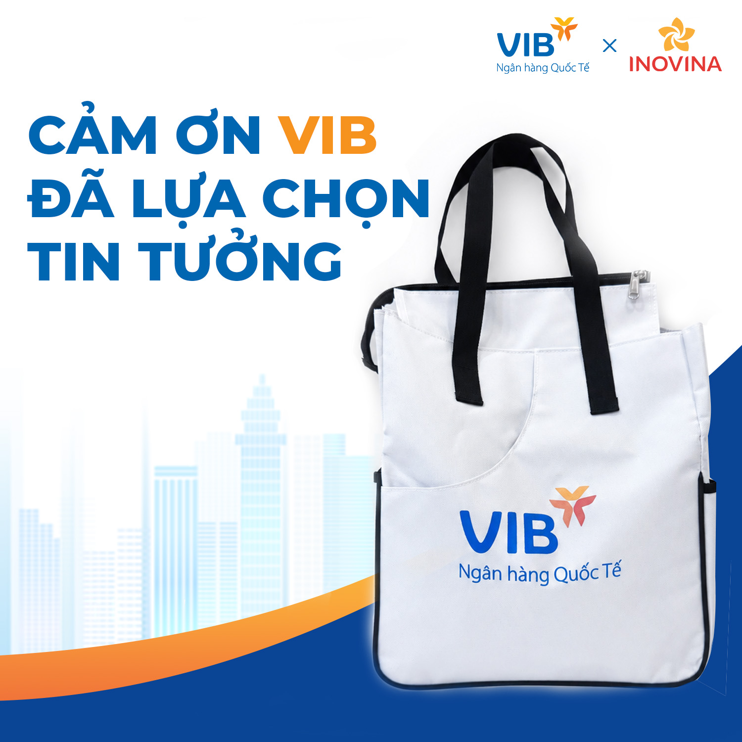 Dự Án Túi Tote VIB – Quà Tặng Doanh Nghiệp & Khách Hàng Lựa Chọn Thiết Thực Cho Quà Tặng Khách Hàng
