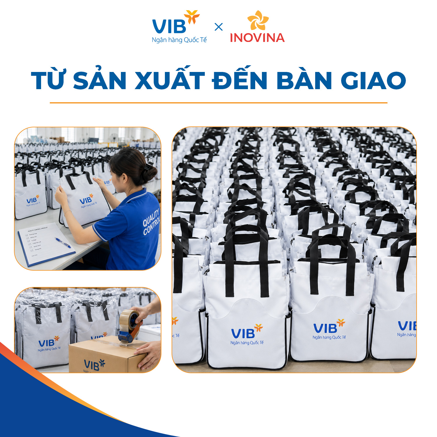 Dự Án Túi Tote VIB – Quà Tặng Doanh Nghiệp & Khách Hàng Lựa Chọn Thiết Thực Cho Quà Tặng Khách Hàng