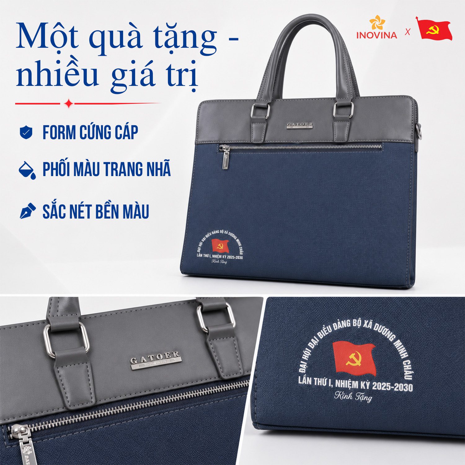 Thực Hiện Dự Án Cặp Tài Liệu Đại Hội Chuyên Nghiệp