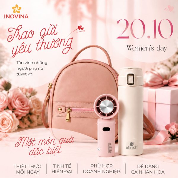 Concept Chạm Nét Yêu Thương – Quà Tặng Doanh Nghiệp 20/10
