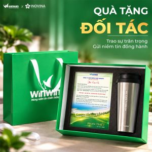 Bộ Giftset ly giữ nhiệt Lock&Lock quà tặng doanh nghiệp Winwin sang trọng